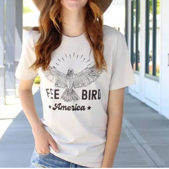Freebird America Graphic Tee - L - Picture 1 of 3